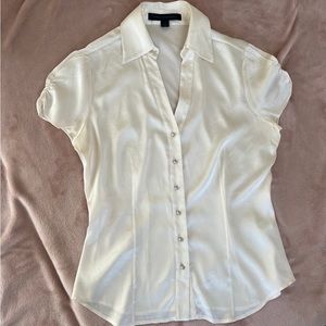 Silk Ivory Blouse